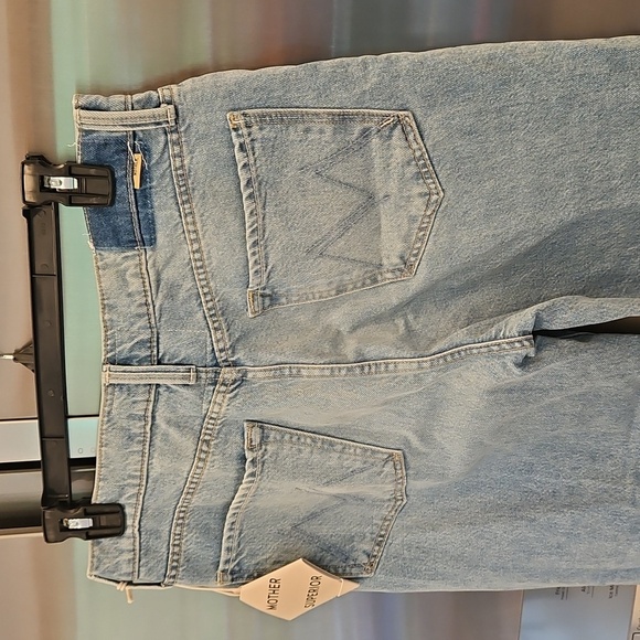 💕MOTHER SUPERIOR💕 The Rambler Zip Ankle Fray Jeans ~ I'm With the Band 29 NWT - Picture 15 of 16